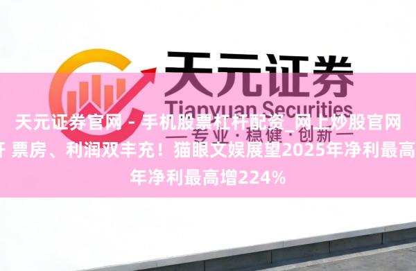 天元证券官网 - 手机股票杠杆配资_网上炒股官网配资杠杆 票房、利润双丰充!猫眼文娱展望2025年净利最高增224%