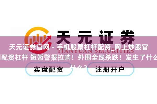 天元证券官网 - 手机股票杠杆配资_网上炒股官网配资杠杆 短暂警报拉响！外围全线杀跌！发生了什么？